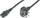 Kabllo e rrymës Assmann DIGITUS UK (AK-440107-018-S), 1.8m, e zezë