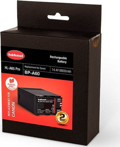 Батерија за камера Hahnel HL-A65 Pro, литиум-јонска, 14.4V 6800mAh, црна