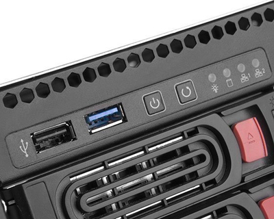 Kasi serveri SilverStone RM22-308, rack 2U, 8x 3.5", e zezë e bardhë