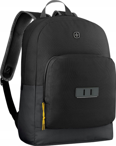 Ранец Wenger SwissGear Crango, 15.6", рециклиран материјал, црна