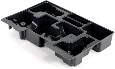Insert për kuti veglash Bosch Professional 1600A02594, 1/1 inlay, për GOP 12V-28 GHO 12V-28 GWS 12V-76, i zi