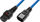 Kабел за струја Microconnect MC-C13C14LOCK-2MB, 2m, C13 со блокирање C14, сина