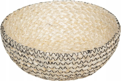 Set koshash dekorativë Atmosphera Small Jute Baskets Round Boho, 4 copë, prej jute, me ngjyra neutrale