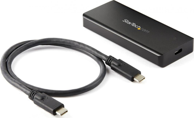 Kuti e jashtme StarTech USB C për SSD M.2 NVMe, 10Gbps, IP67, alumini i zi