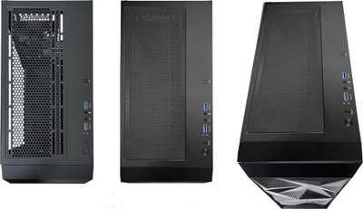 Kasë kompjuteri Xilence Breeze Performance A + X7 X712.RGB (XG131), e zezë