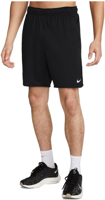 Shorce trajnimi Nike Dri-FIT Totality Knit për meshkuj, pa mbushje, i zi