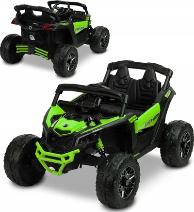 Jeep elektrik për fëmijë Caretero Toyz Maverick, 24V, 4 motorë, jeshil
