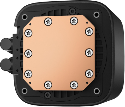 Ftohës uji për proçesor DeepCool LE360 V2, 360mm, ARGB, i zi