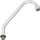 Spout lavamani Hydroland, bronz, përfundim krom