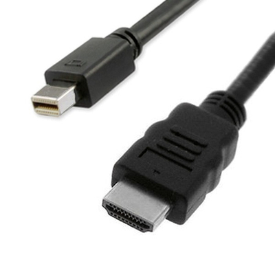 Кабел Мини ДисплејПорт во HDMI VALUE, 2 m, машки машки, црн