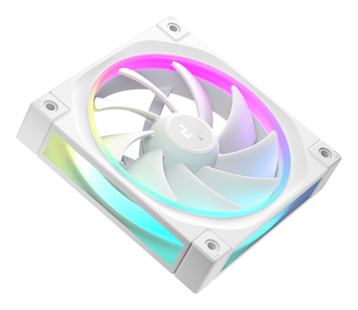 Ventilatorë PC Deepcool FL12 3IN1 WH, 120mm, ARGB, të bardhë