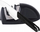 Mprehës thikash Black Knife Sharpener, dorë, 9.5x5x4.5cm, i zi