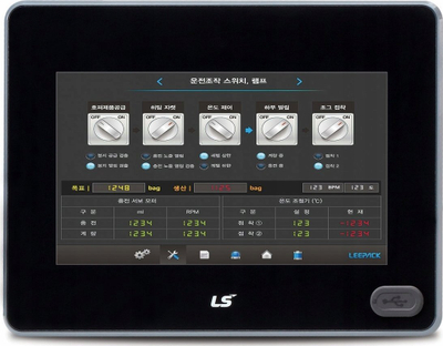 Panel industrial me prekje LS EXP2-0700D, HMI, 7", i zi