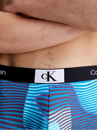 Mbathje për meshkuj Clavin Klein, të kaltra