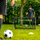 Rebounder futbolli VirtuFit Combi Bumper Kickback, 113 x 106 x 61 cm, jeshil