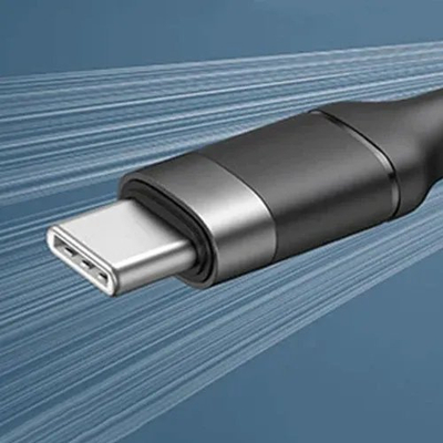 Kabllo USB-C VEGER CC02, 1.5 m, për karikim edhe data, e bardhë