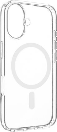 Kutia mbrojtëse FIXED MagPure për iPhone 16, MagSafe, transparente