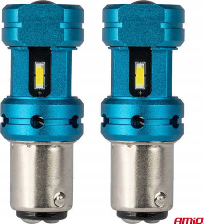 Llambë LED AMiO 04253 CANBUS 1157 BAY15D P21/5W, 12V 24V, e bardhë