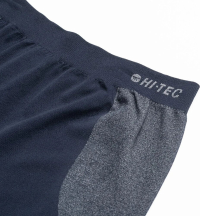 Leggins termoaktivë për meshkuj Hi-Tec Buraz Bottom M, najlon poliester elastan, të zinj