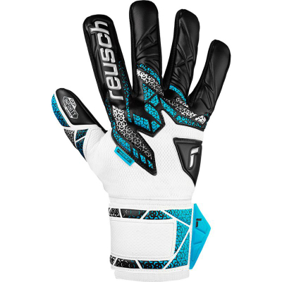 Голмански ракавици Reusch Attrakt Infinity NC, пена Infinity, Negative Cut, бели