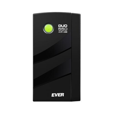 UPS Ever DUO 550 AVR, 550VA 330W, 4x IEC USB, i zi