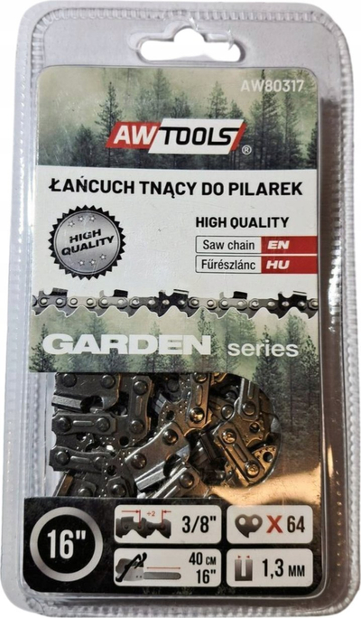 Zinxhir sharrë me zinxhir AWTOOLS, 40cm, 66 lidhëse 0.325", 1.5mm