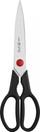 Gërshërë kuzhine ZWILLING TWIN L, 23 cm, çelik inox, doreza plastike, të zeza
