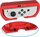 Set aksesorësh JYS për Nintendo Switch, 2 timona me mbajtëse 2 në 1, i zi