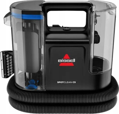 Перач со вода Bissell SpotClean C5 Select 3928N, вшмукување >15kPa, двојен резервоар, црн