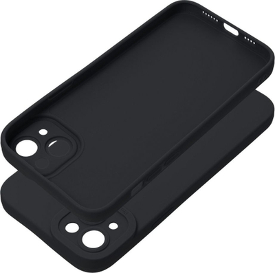 Kllëf telefoni Roar Luna për iPhone 14 Plus, prej TPU-je, shkon me karikim wireless, i zi