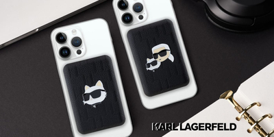 Power bank me karikim me valë Karl Lagerfeld KLPB5FPGKSKIHK, 5000mAh, 15W MagSafe, i zi