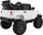 Makina elektrike për fëmijë Ramiz All Terrain, 121x78 cm, një vend, e bardhë