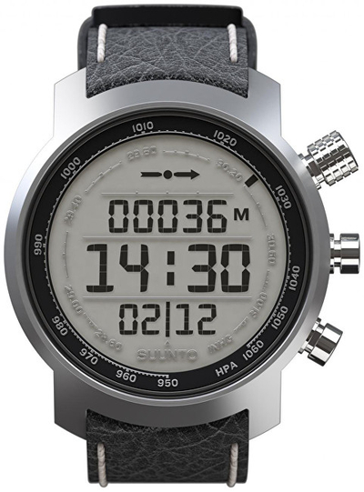 Orë e mençur Suunto Elementum Terra P Black Leather
