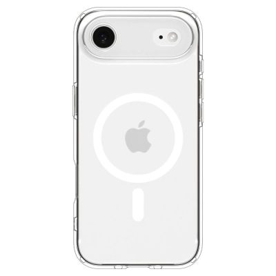 Kapak telefoni Spigen Ultra Hybrid MagSafe, për iPhone 17 Air Pro, transparent, i bardhë Frost