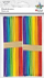 Shkopinj druri Titanum Wooden Straight Sticks Color Mix, 1.8 x 15 cm, 50 copë, shumëngjyrëshe