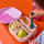 Set lugë pirunë për fëmijë b.box Compact, 2 copë, plastikë PP, Horizon