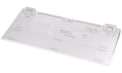 Tastierë mekanike ENDORFY Omnis Pudding Onyx White, QWERTY, Kailh Brown RGB, e bardhë