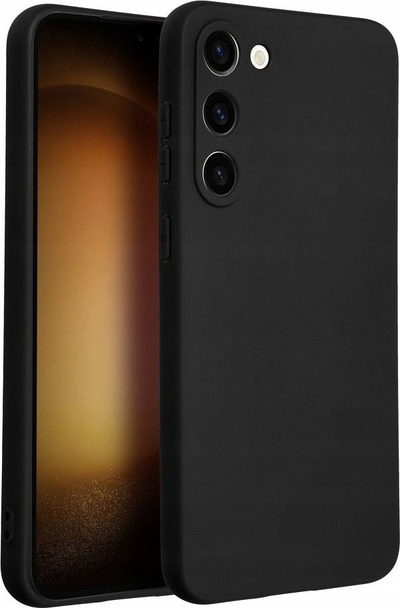 Kllëf telefoni Forcell Soft për Xiaomi Redmi Note 12 4G, silikoni, mat, i zi
