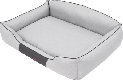 Shtrat për qen Hobbydog Royal Bed, madhësi XXL, material ekolen, gri hiri