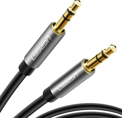Kabllo Ugreen (10733), Jack 3.5 mm, 1 m, e zezë