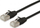 Kabllo rrjeti Equip Patch Cable Cat6A, S/FTP Slim, 0.25m, e zezë