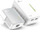 Set i transmetuesve të rrjetit Powerline TP-Link TL-WPA4221, 2 copa, të bardhë 