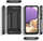 Mbrojtëse telefoni Hybrid Armor për Samsung Galaxy A73, TPU dhe PC, e zezë
