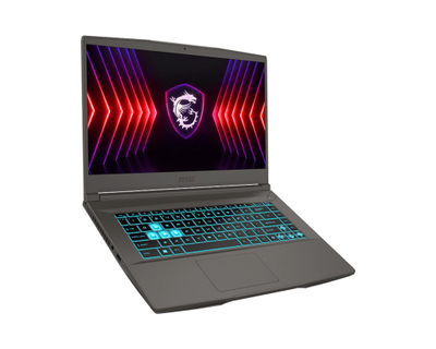 Laptop MSI Thin 15 B13UC, 15.6" FHD 144Hz, Core i5 gjenerata 13, 16GB RAM, gri