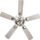 Ventilator tavani SIRAMA Silver, me dritë, 5 fletë, ngjyrë argjendi