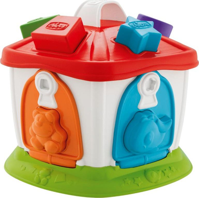 Lodër edukative Chicco Animal House 2 në 1, shumëngjyrëshe
