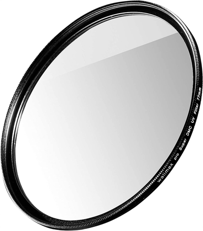 Филтер УВ Walimex Pro Slim Super DMC 77mm, 2.5mm, 16x облога, црн