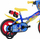 Biçikletë për kalamaj Dino Bikes Sonic the Hedgehog 12", me rrota ndihmëse, shishe uji, blu