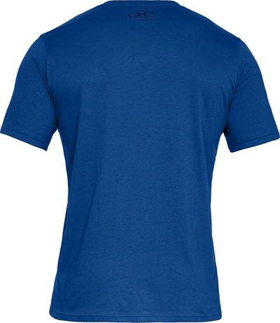 Спортска маица Under Armour Boxed Sportstyle M 1329581 400, со кратки ракави, за мажи, сина