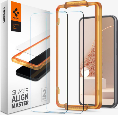 Mbrojtës ekrani Spigen Glas tR AlignMaster, xham i kalit, 2 copë, për Samsung Galaxy S23 FE